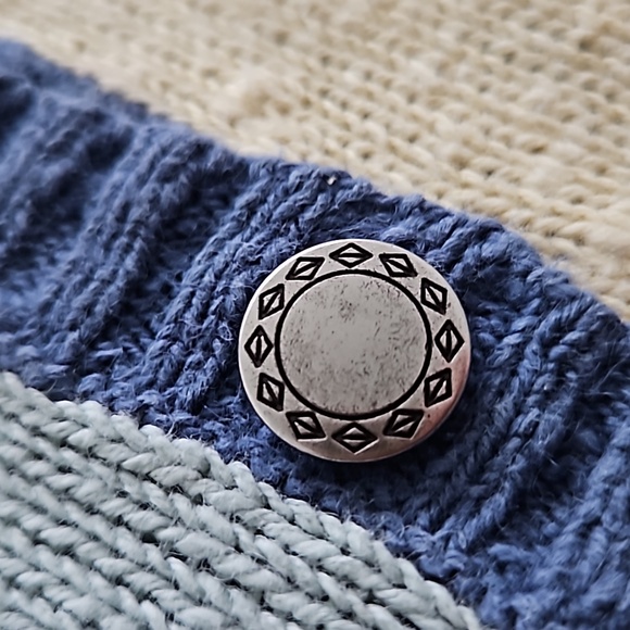 Y2K vintage southwestern button-front cardigan sweater size extra large - Picture 5 of 12